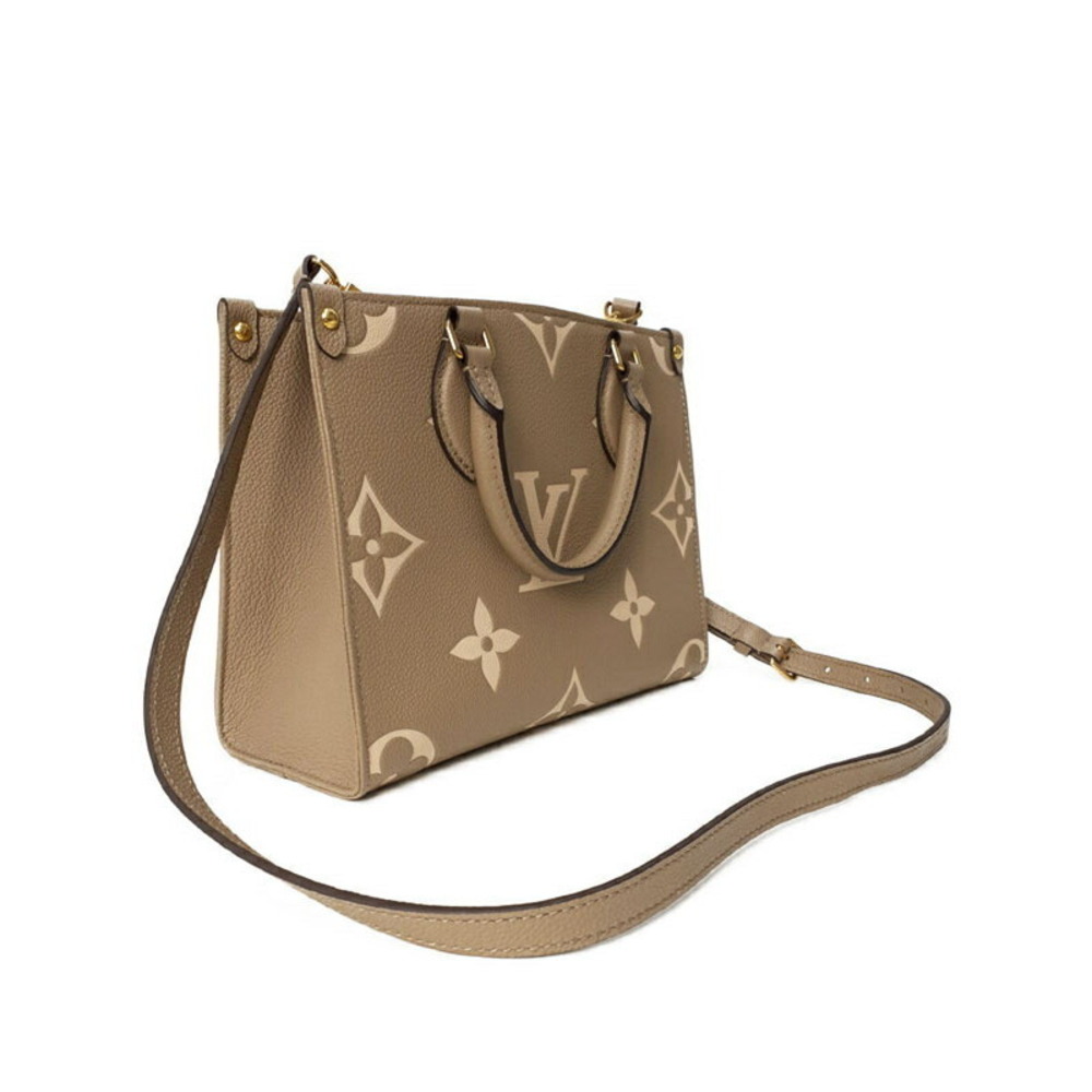 Louis Vuitton Bicolor the Go On Bag Empreinte Monogram